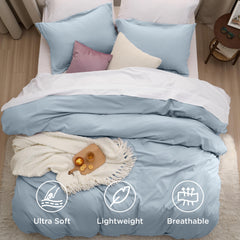 Bedsure brides d'angle intérieures assurant maintien du duvet sans déplacement