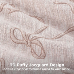 Bedsure coin et détails nœud papillon illustrant finition soignée et élégance