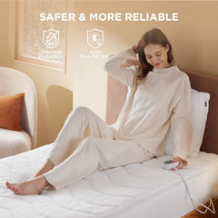 Bedsure panneau de commande montrant niveaux et minuterie précis