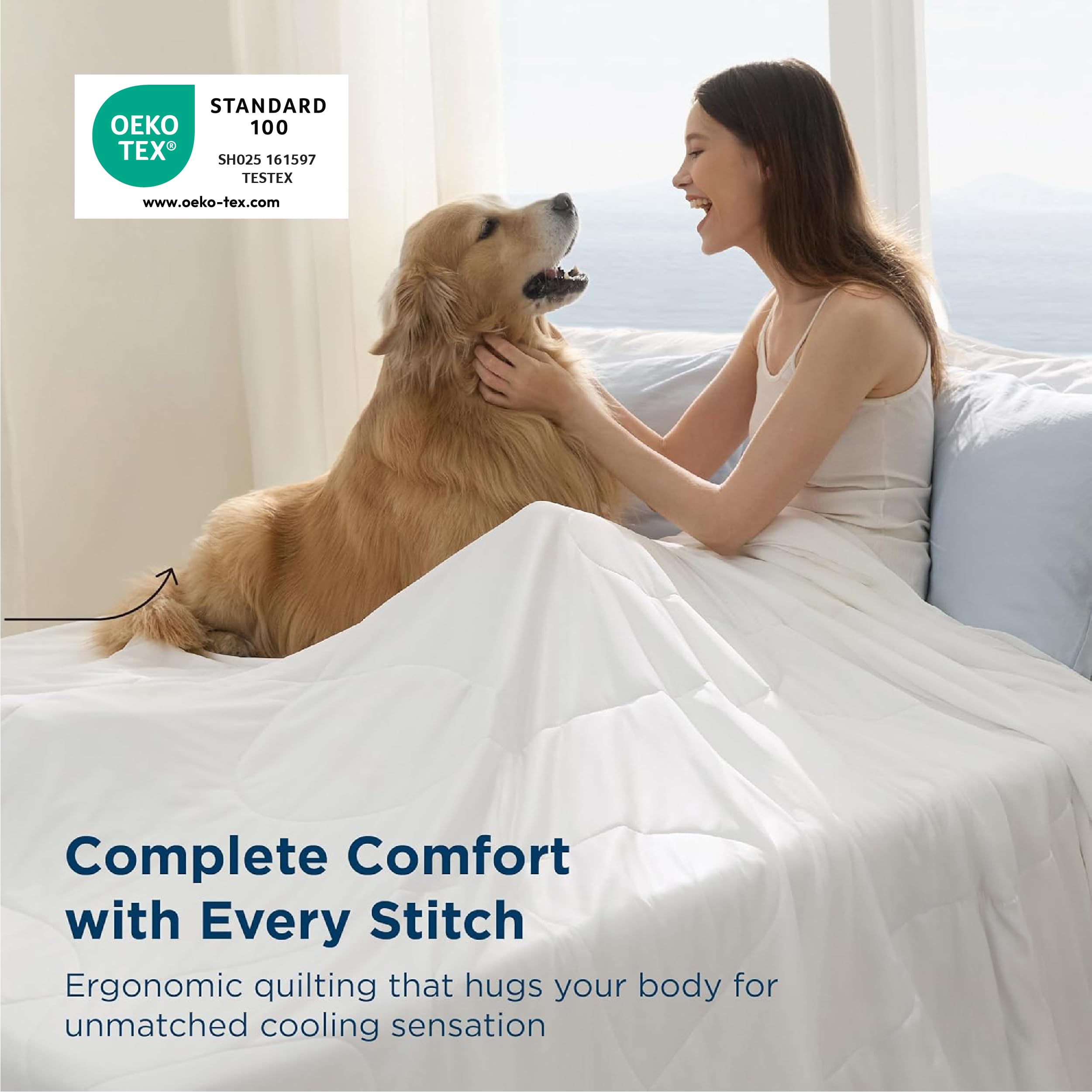Bedsure pli de couette comparant épaisseur légère et gonflant