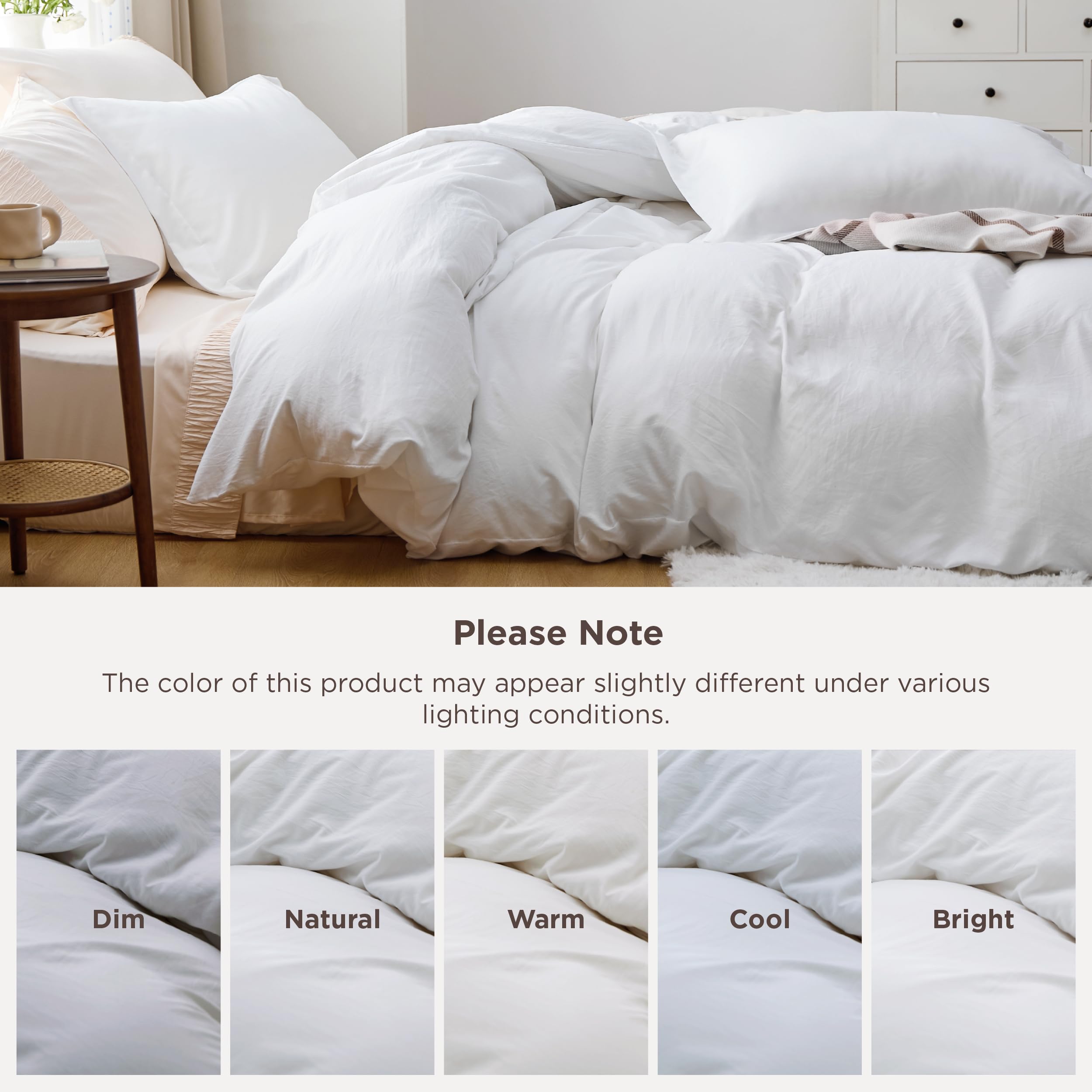 Bedsure comparaison taille avec personne illustre dimensions king