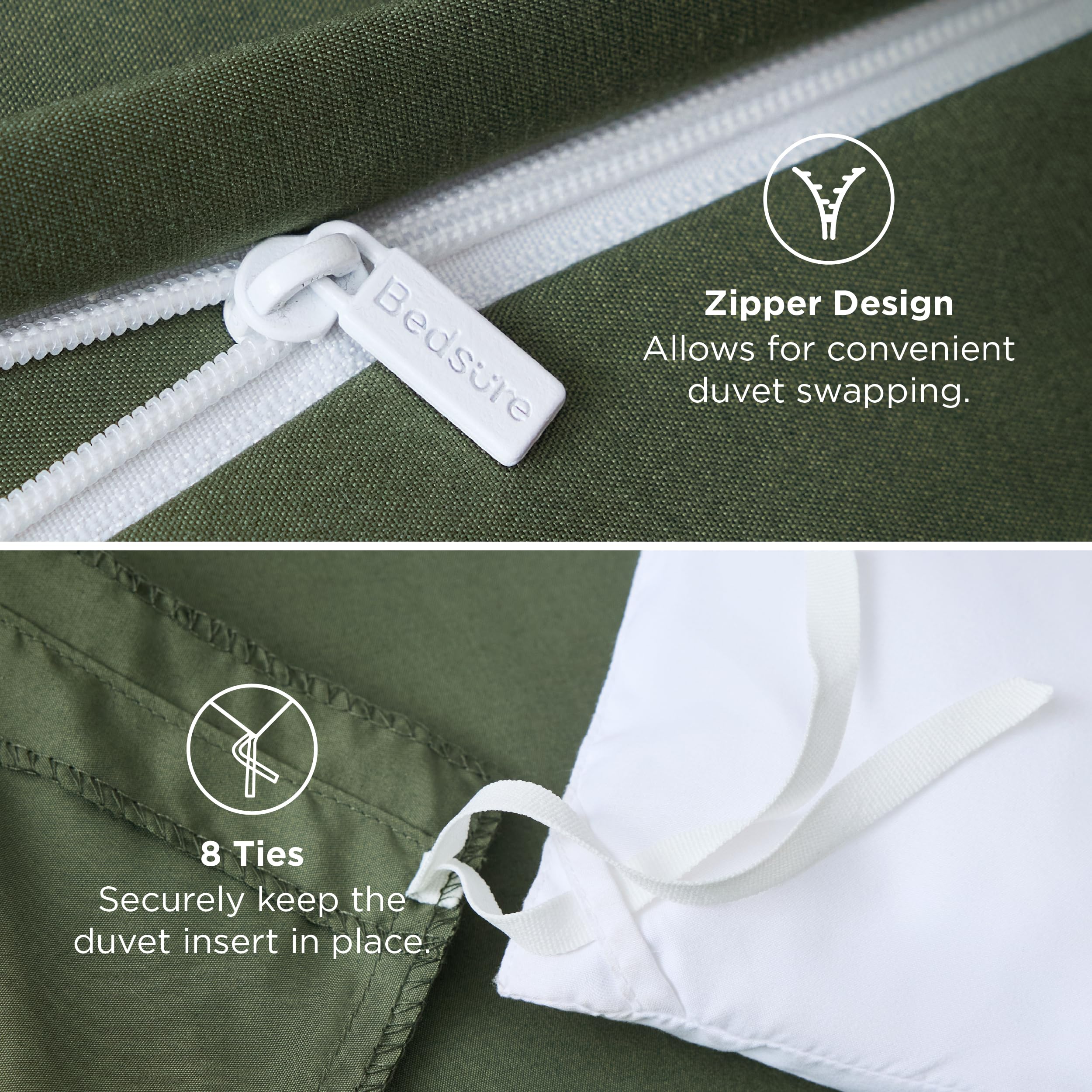 Bedsure échelle pour taille, vérification simple des dimensions king