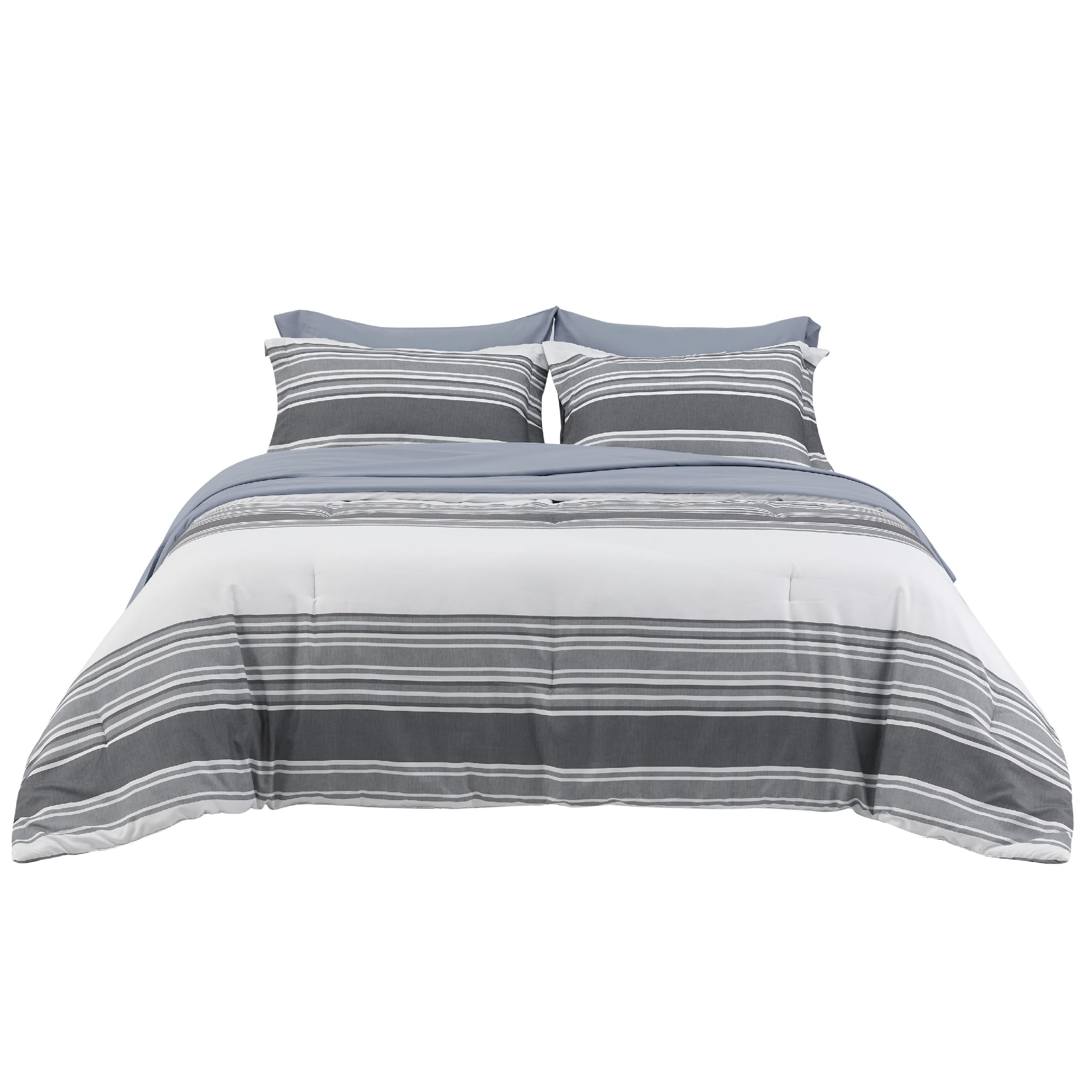 Bedsure comparaison taille full illustrant l'adaptation au matelas standard