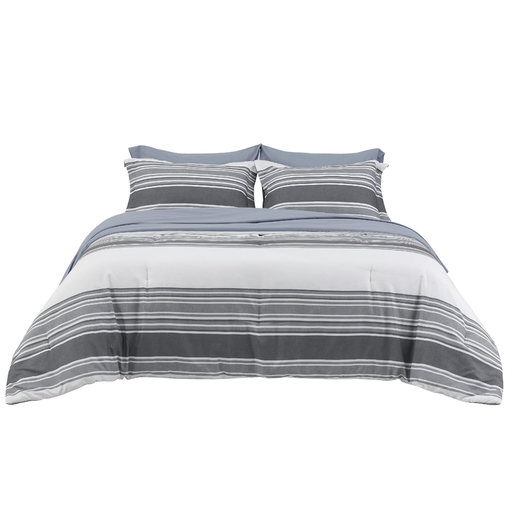 Bedsure comparaison taille full illustrant l'adaptation au matelas standard