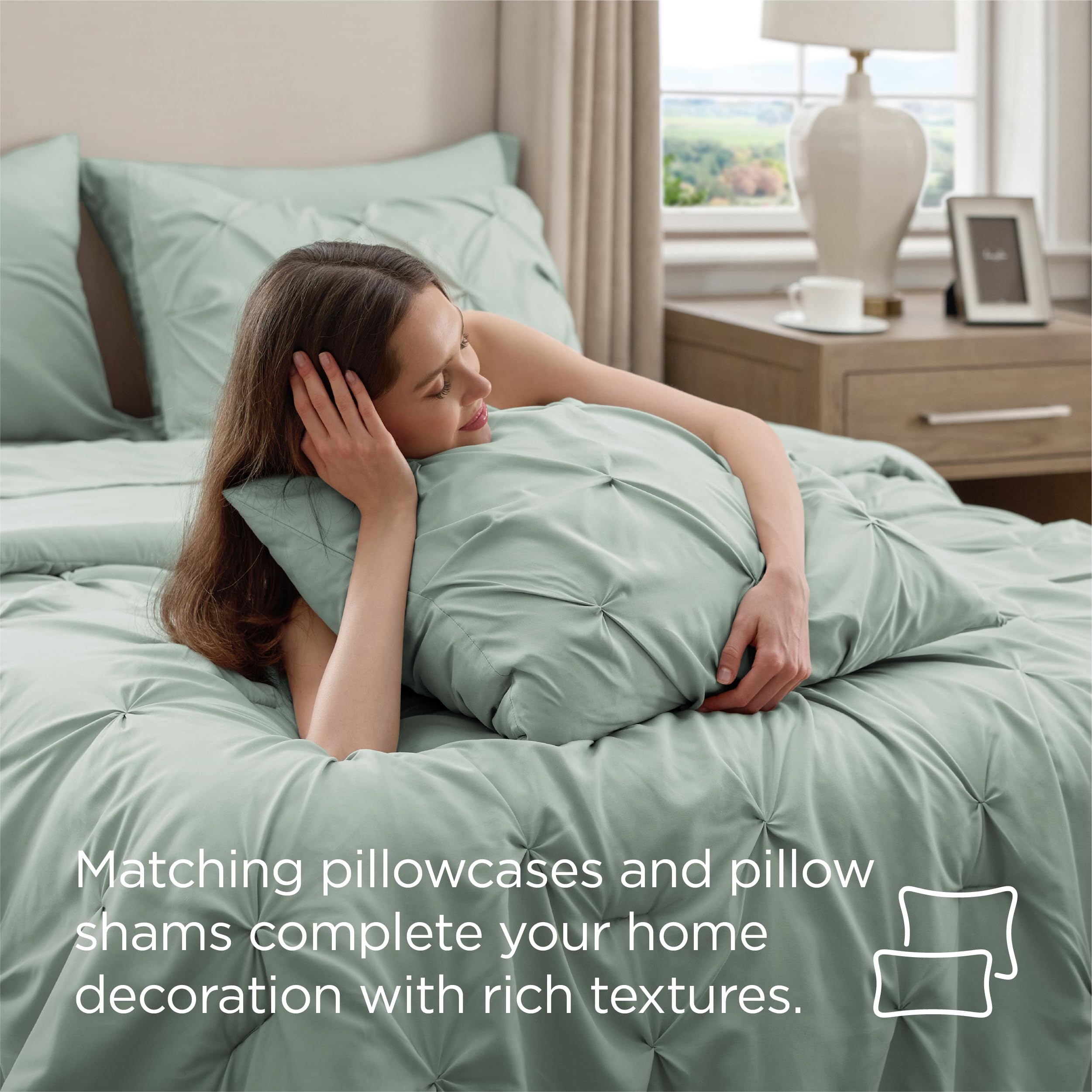 Bedsure comparaison taille king oversized met en évidence l'ampleur