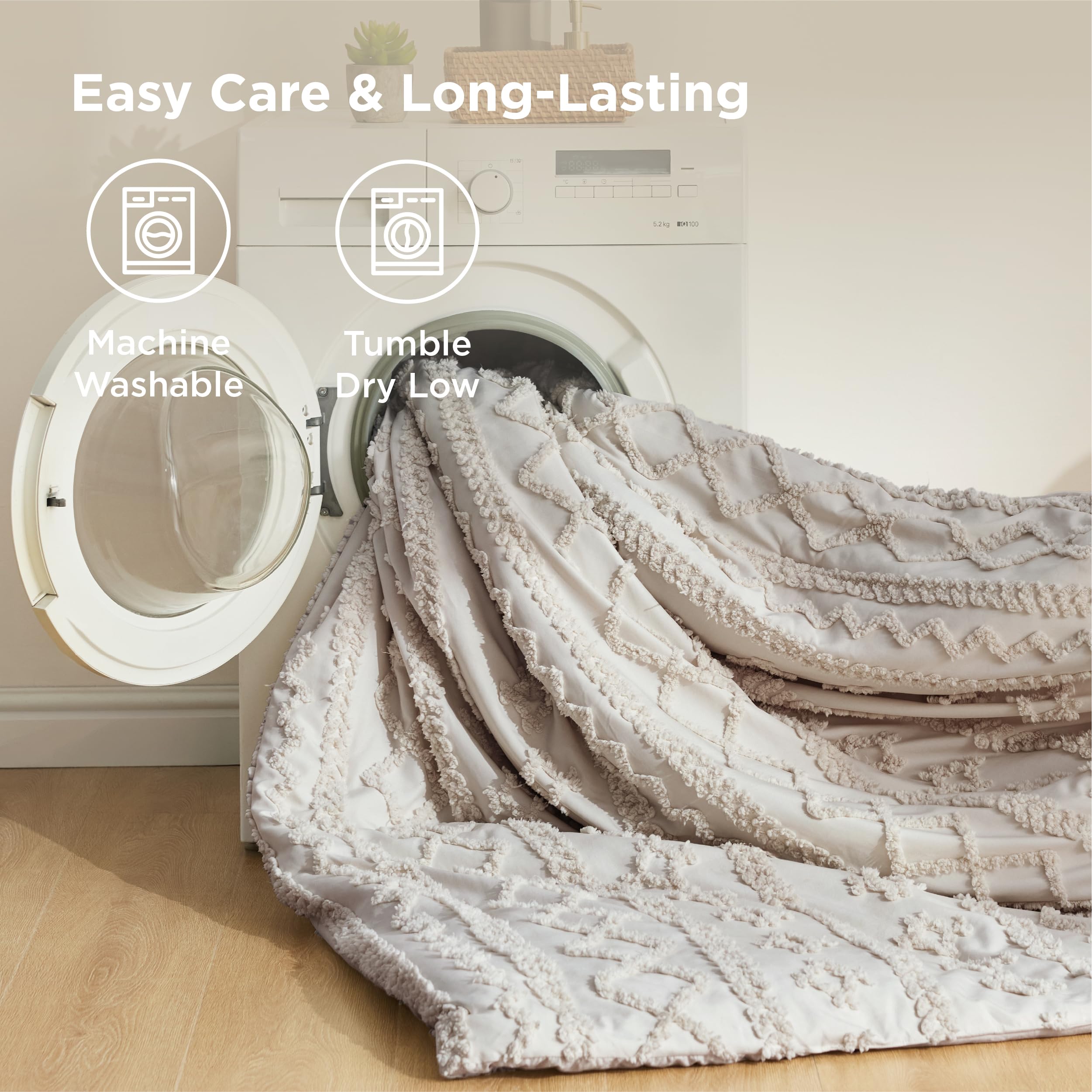 Bedsure comparaison échelle sur lit king pour visualiser la taille
