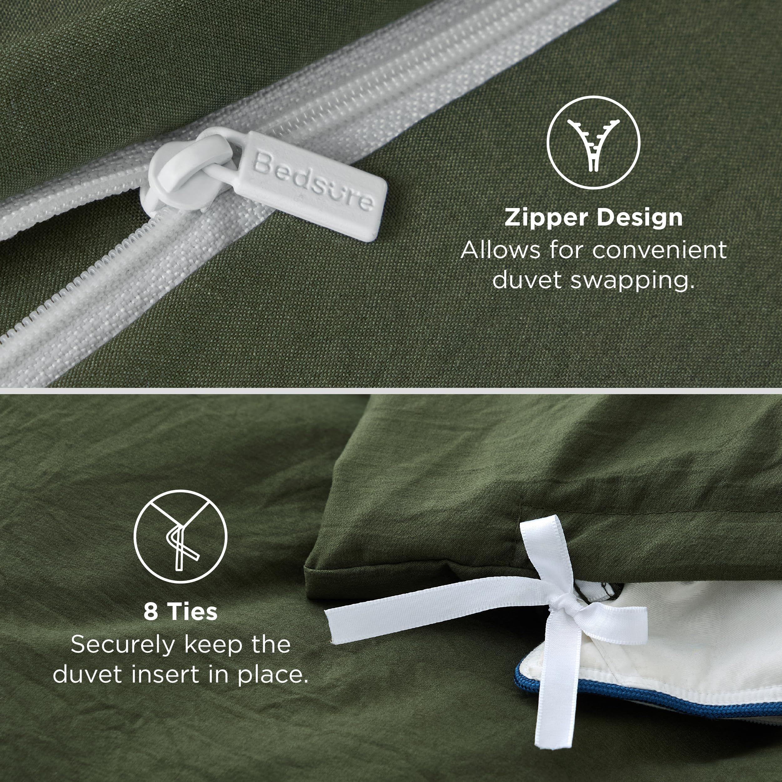 bedsure comparaison taille montre ajustement pour différents matelas pratique