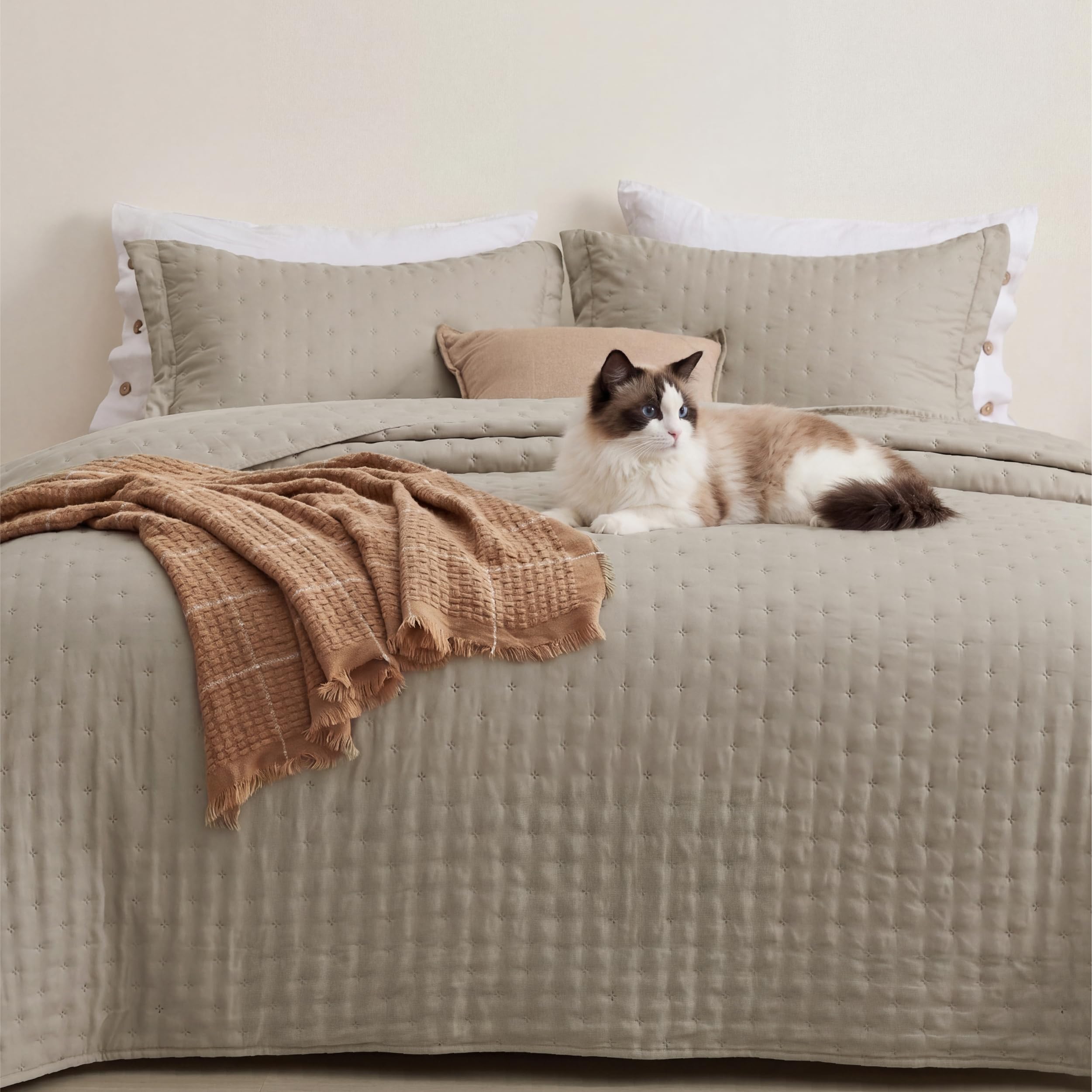 Bedsure comparaison échelle avec matelas illustrant taille king adaptée