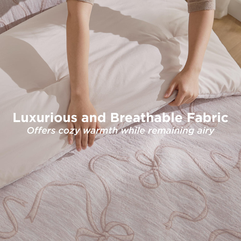 Bedsure comparaison taille Twin XL démontrant ajustement et proportion