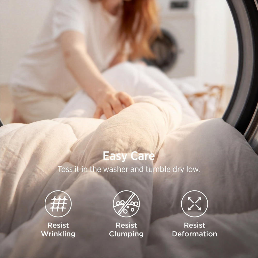 Bedsure comparaison visuelle taille Twin pour évaluer dimensions exactes