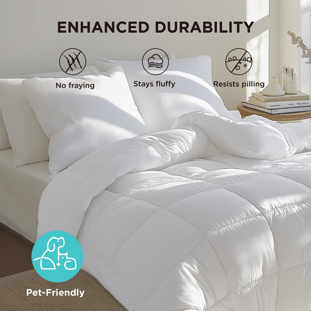 Bedsure vue intérieure de la coque montrant finition douce