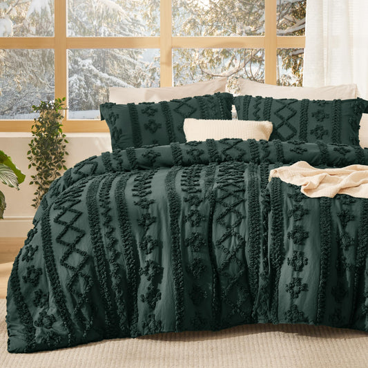 Bedsure couette boho face visible décoration élégante et confort