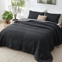 Bedsure couette California King face avant montrant finition élégante et confort