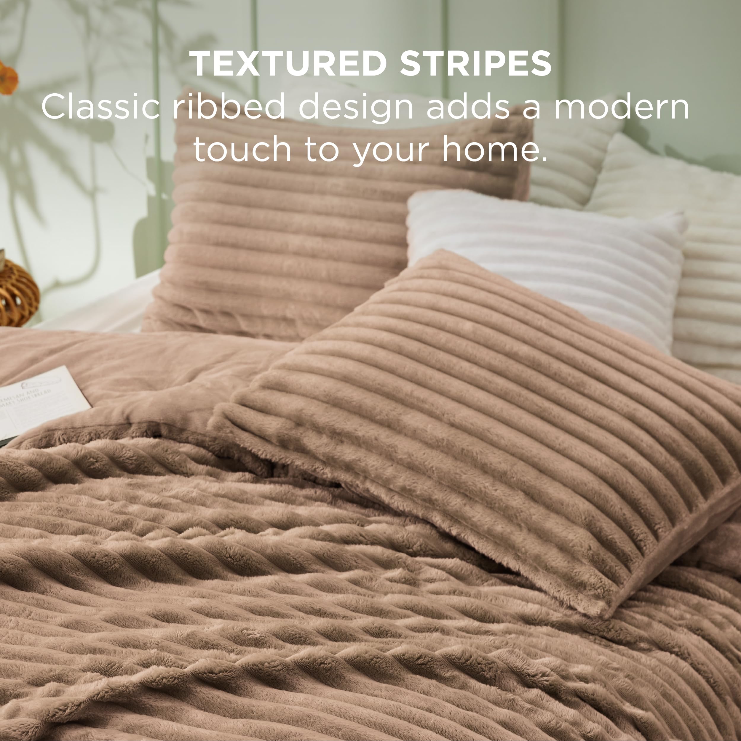 Bedsure couette en usage sur lit queen pour enveloppement maximal