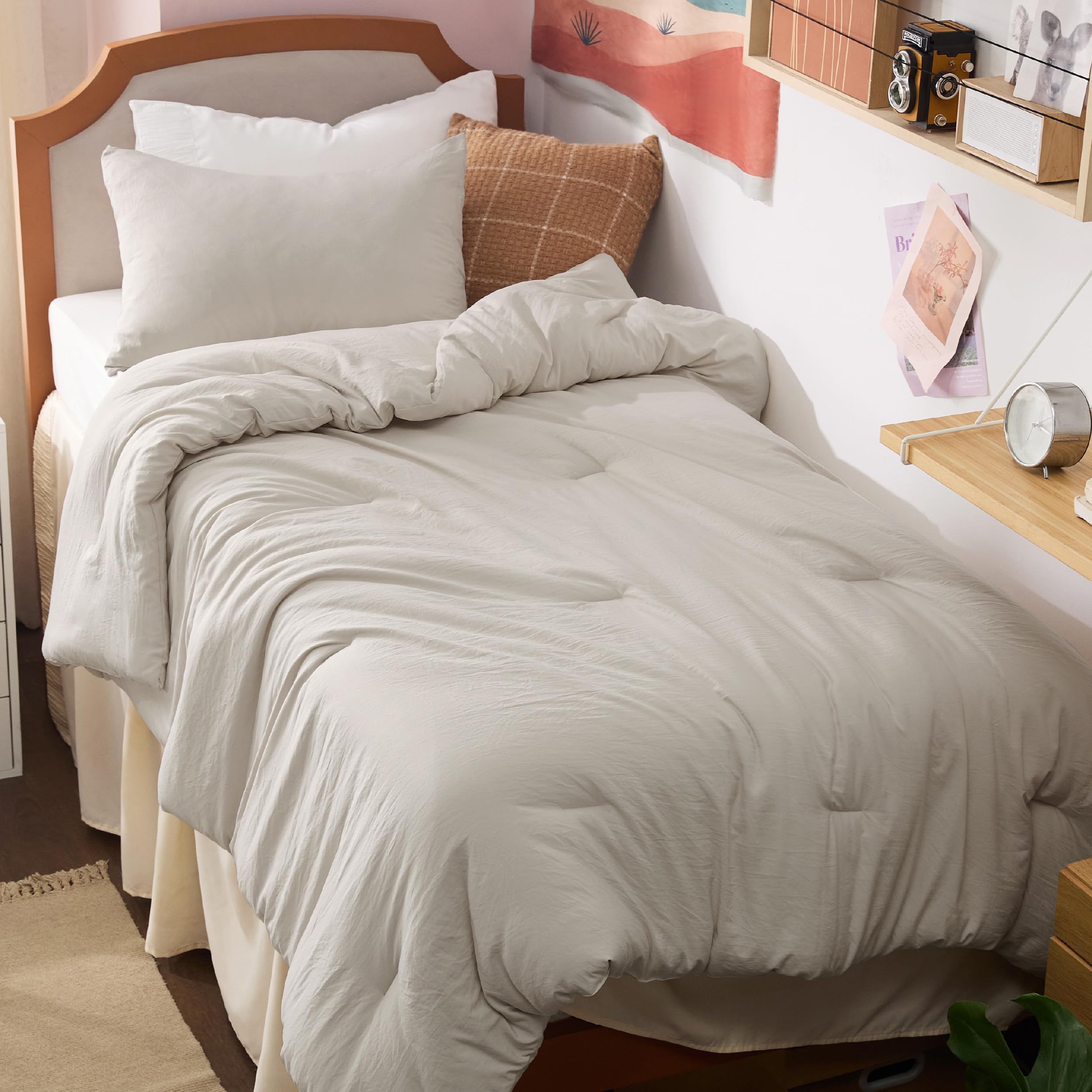 Bedsure couette face avant emballage montrant confort immédiat