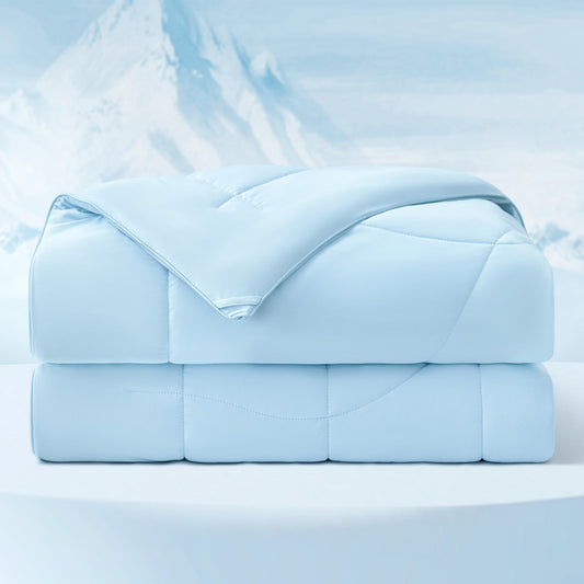 Bedsure couette face avant queen montrant design et couverture légère pour fraîcheur
