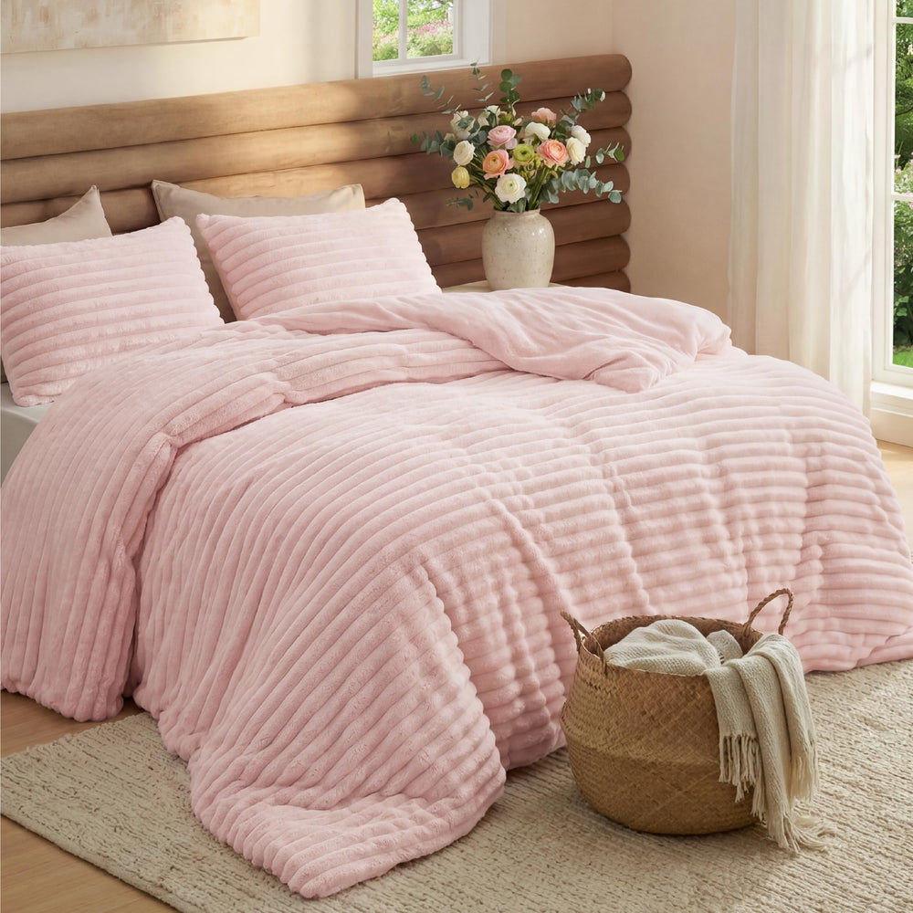 Bedsure couette queen face avant montrant chaleur et style