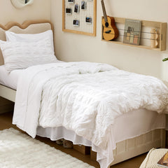 Bedsure couette face avant montrant design et confort visible