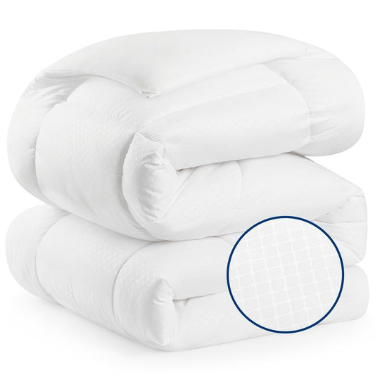 Bedsure couette face avant montrant finition lisse et confort immédiat
