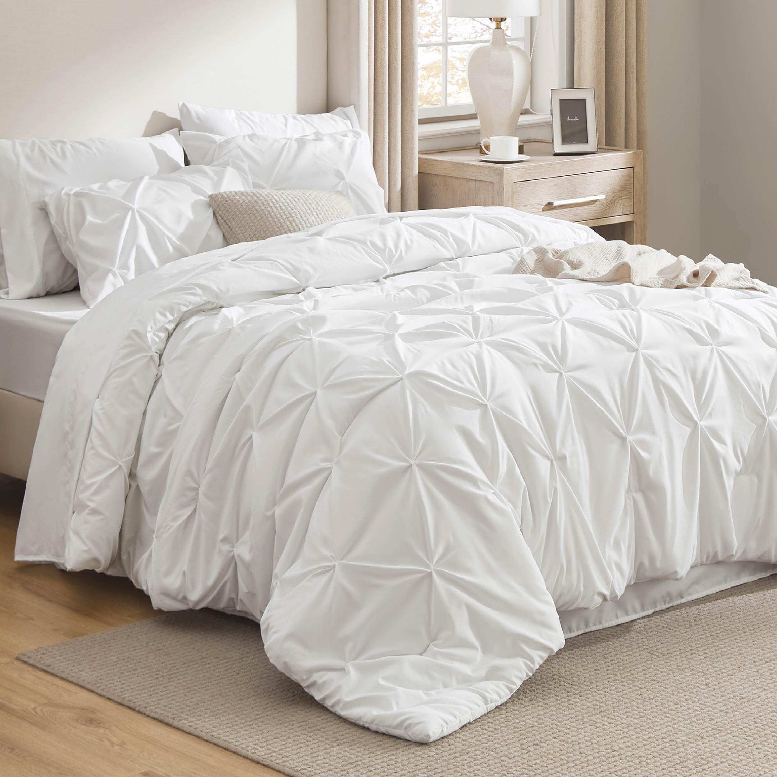 Bedsure couette face avant montrant finition élégante et confort