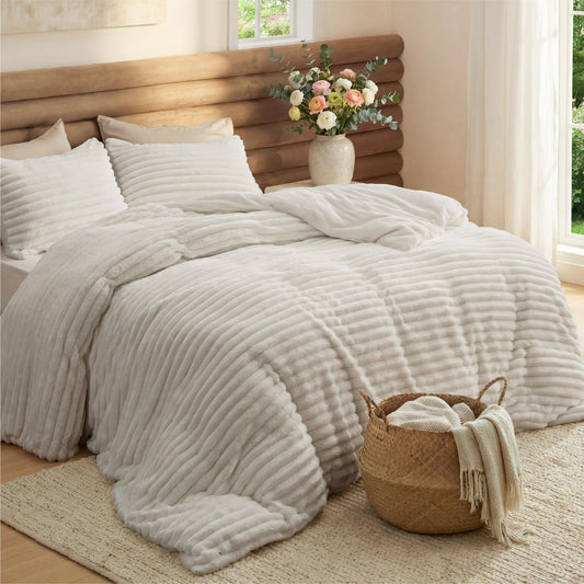 Bedsure couette full vue de face montrant la couverture complète et confort
