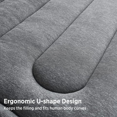Bedsure face réversible texture lisse pour sensations variées