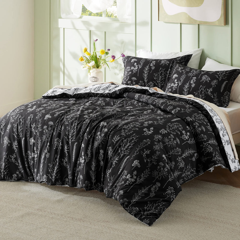 Bedsure couette face sobre réversible offrant un look minimaliste facile