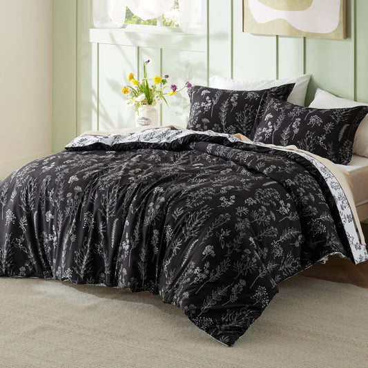 Bedsure couette face sobre réversible offrant un look minimaliste facile