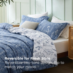 Bedsure couette face unie contrastante pour changer l'ambiance instantanément