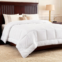 Bedsure couette king emballage face montrant taille et couleur pratique