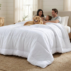 Bedsure couette face avant présentant tombé généreux et esthétique soignée