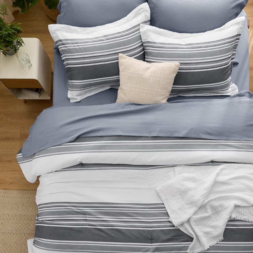 Bedsure verso réversible affichant une option de style alternative pratique
