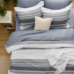 Bedsure verso réversible affichant une option de style alternative pratique