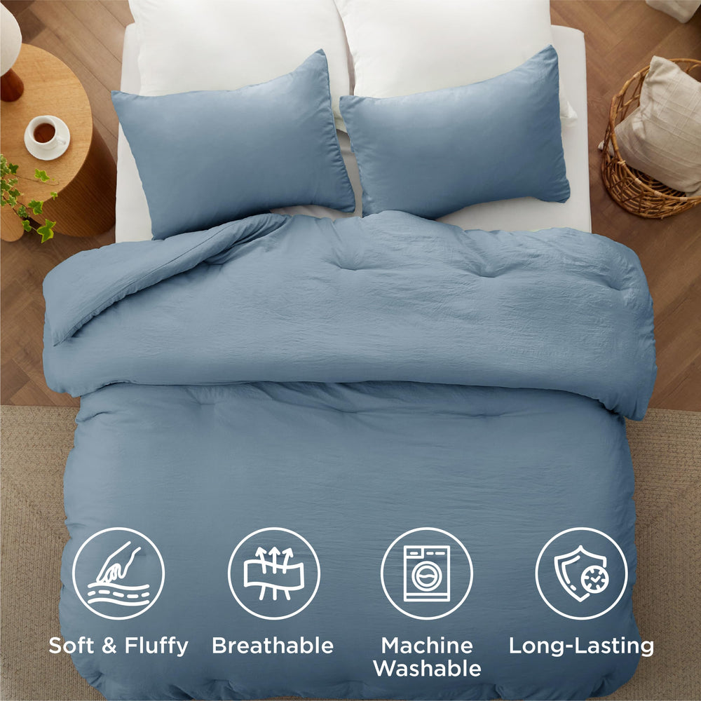 Bedsure couette installée sur lit king pour un rendu luxueux