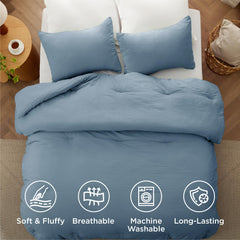 Bedsure couette installée sur lit king pour un rendu luxueux