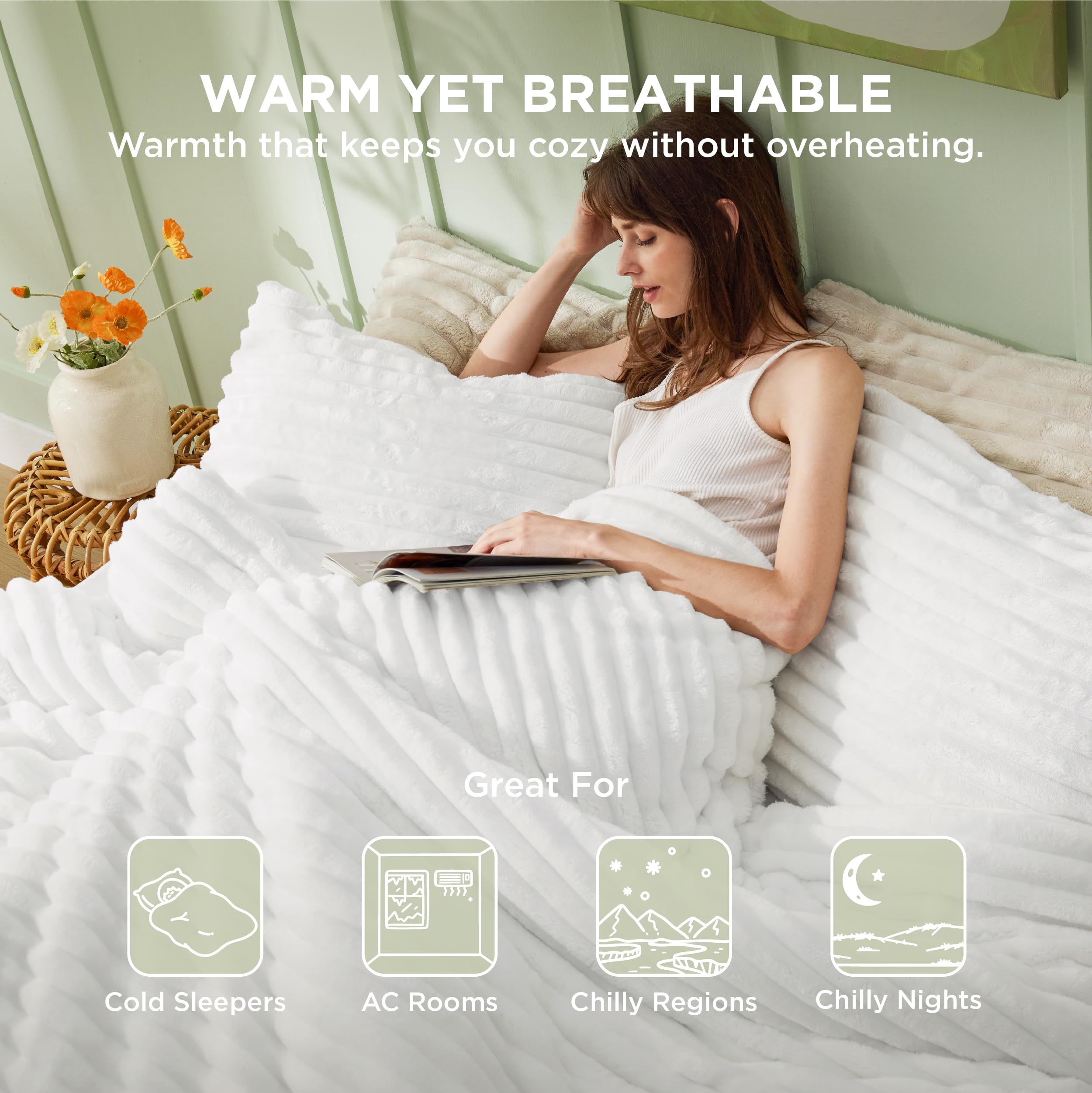 Bedsure couette posée sur lit, apporte ambiance cosy immédiate