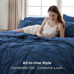 Bedsure détail de couture et étiquette garantissant durabilité