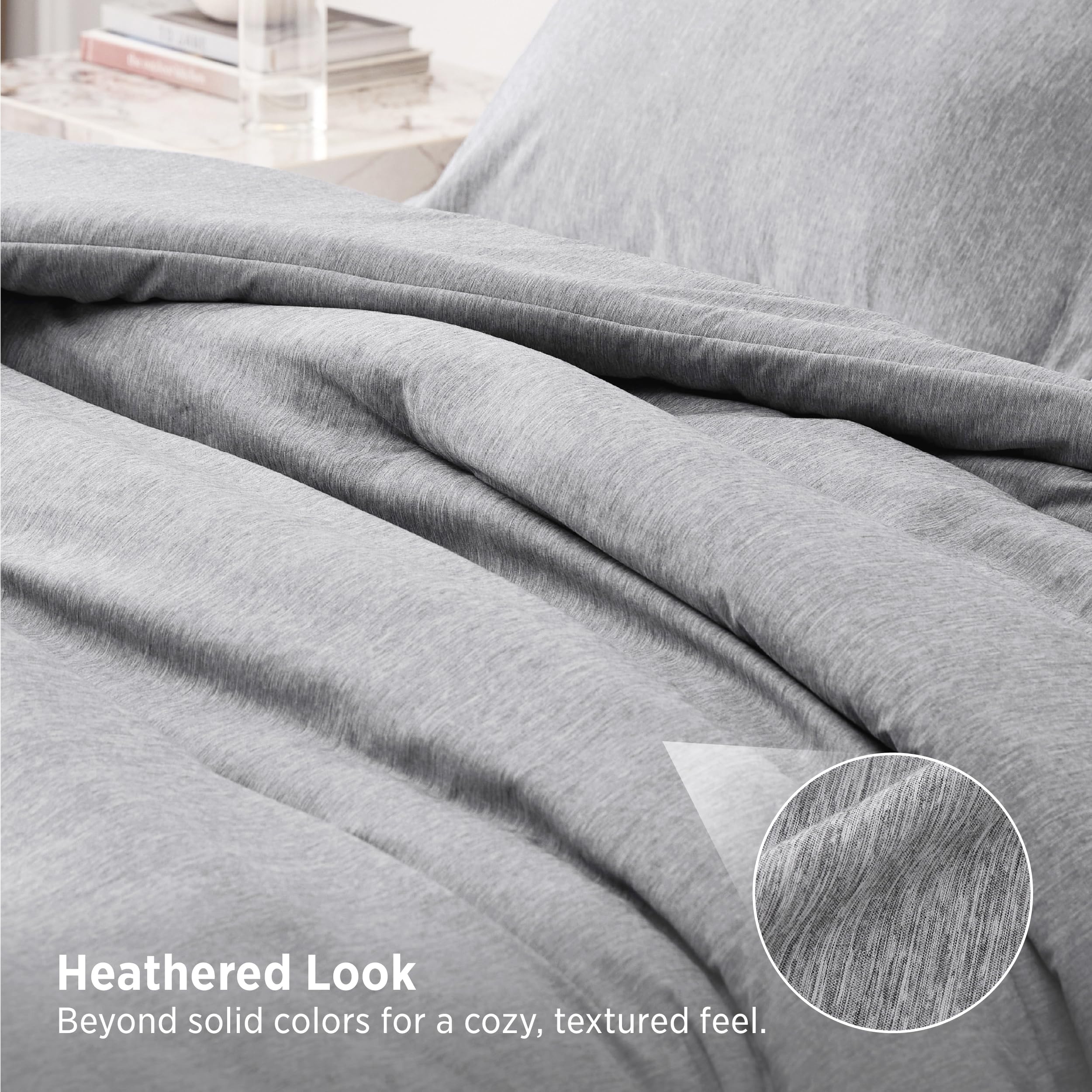 Bedsure détail des coutures et boucles d'angle assurant fixation stable