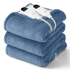 Bedsure couverture avant montrant le design et confort visuel pour chambre cosy