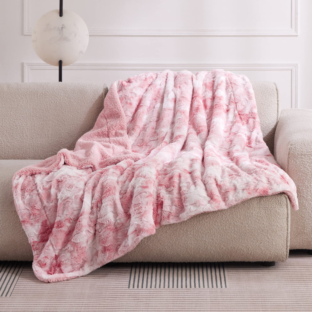 Bedsure couverture à côté d'un oreiller pour comparer taille twin et échelle