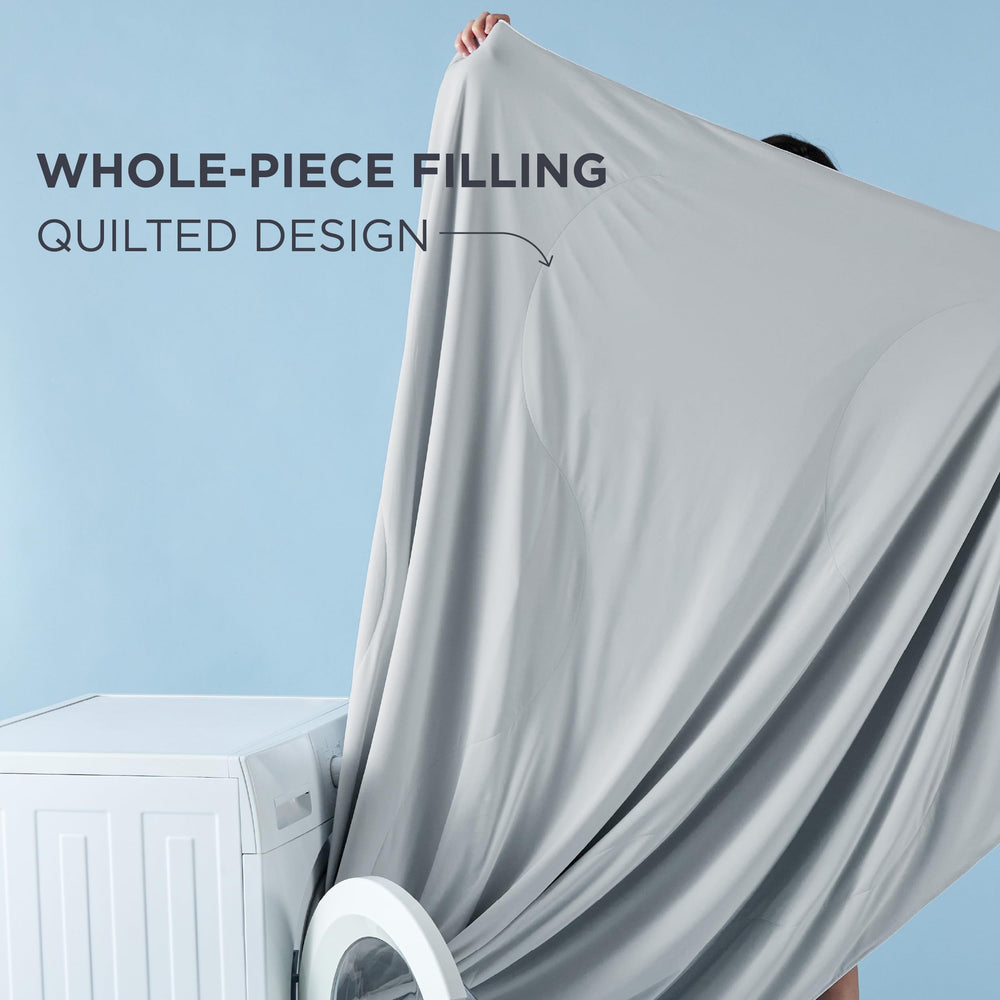 Bedsure comparaison taille indiquant dimensions 66x90 pour lit Twin XL