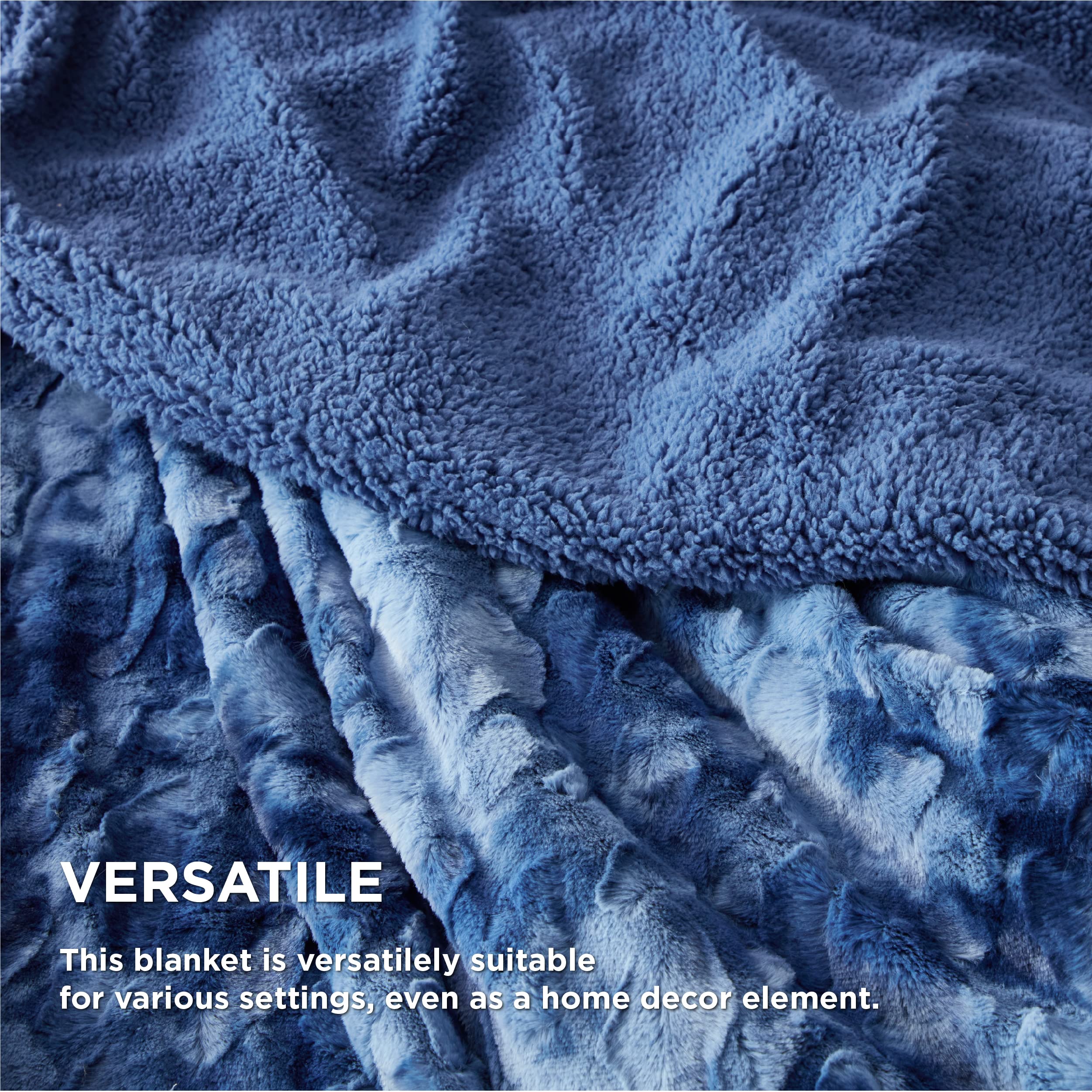 Bedsure couverture utilisée sur canapé offrant chaleur pour soirées