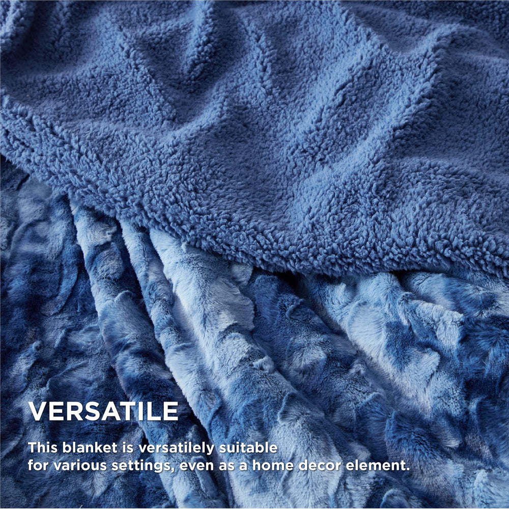 Bedsure couverture utilisée sur canapé offrant chaleur pour soirées