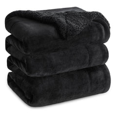 Bedsure couverture face avant montrant douceur et look élégant