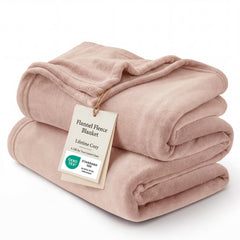 Bedsure couverture entière Dusty Pink montrant confort et style
