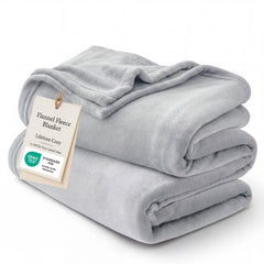 Bedsure couverture face entière gris clair présente confort et style