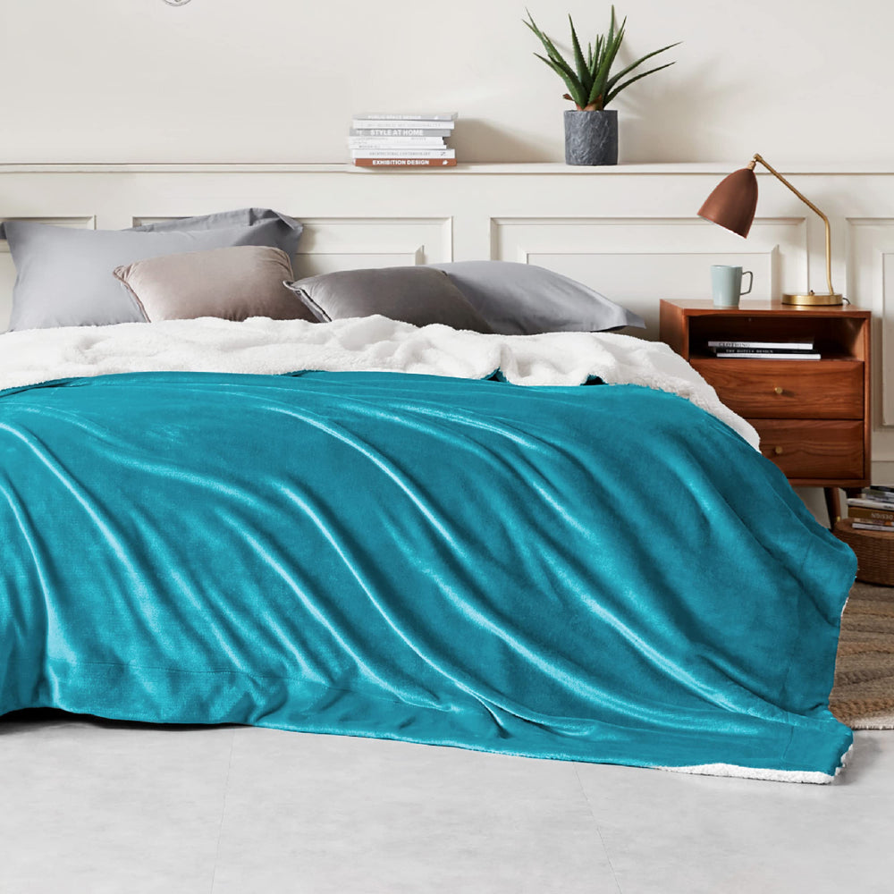 Bedsure gros plan sur couture robuste garantissant durabilité