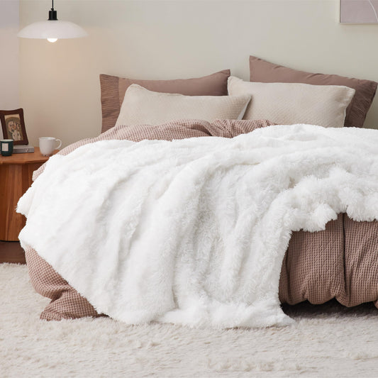 Bedsure couverture king emballée prête à offrir, évite le stress cadeau