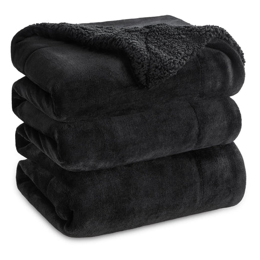 Bedsure couverture king face avant montrant douceur et couvrance