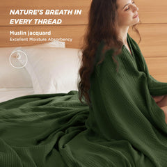 Bedsure couverture étendue sur lit offrant confort et élégance
